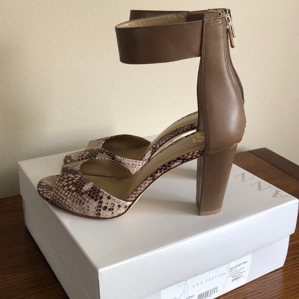Ann Taylor heel sandals